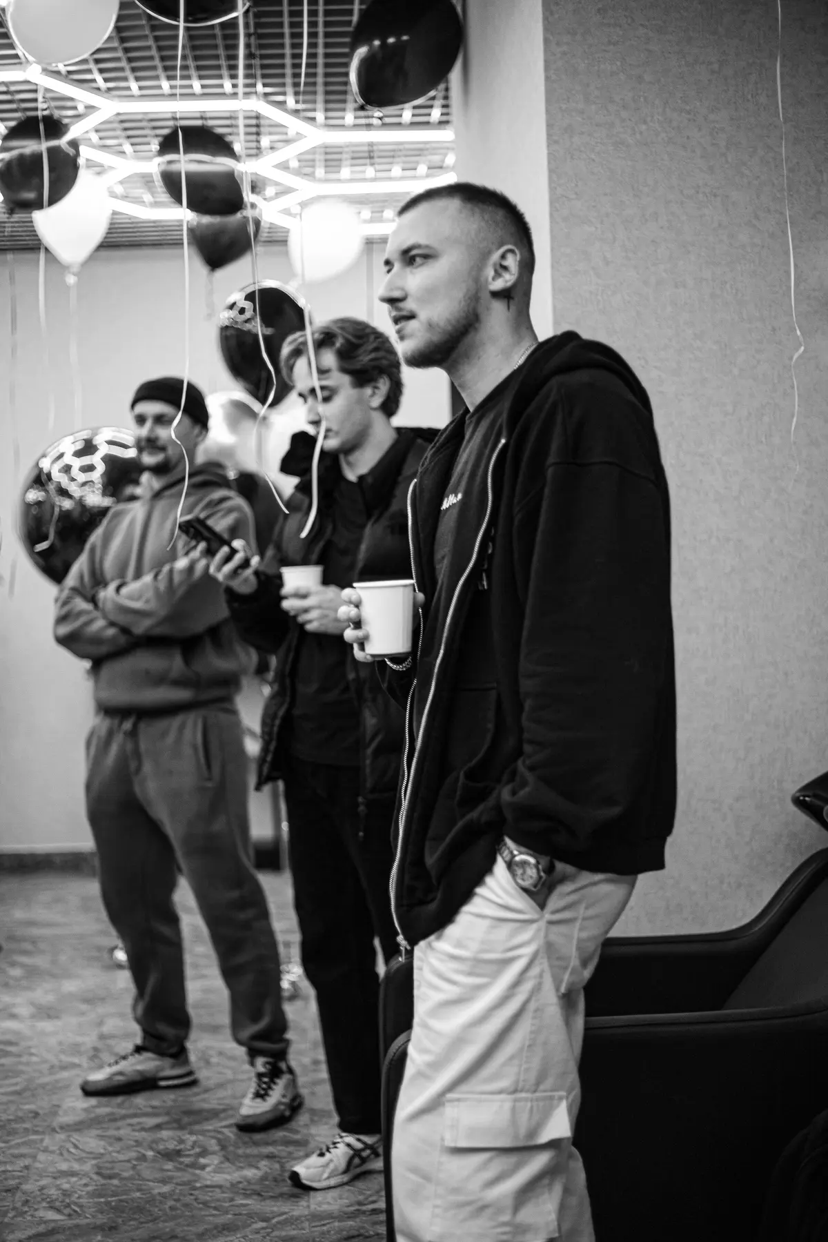 Команда Obsidian на вечеринке